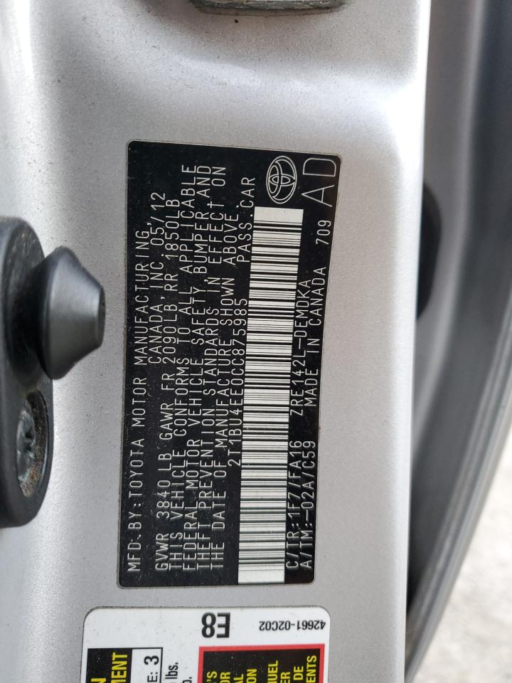 2012 Toyota Corolla - Image 12
