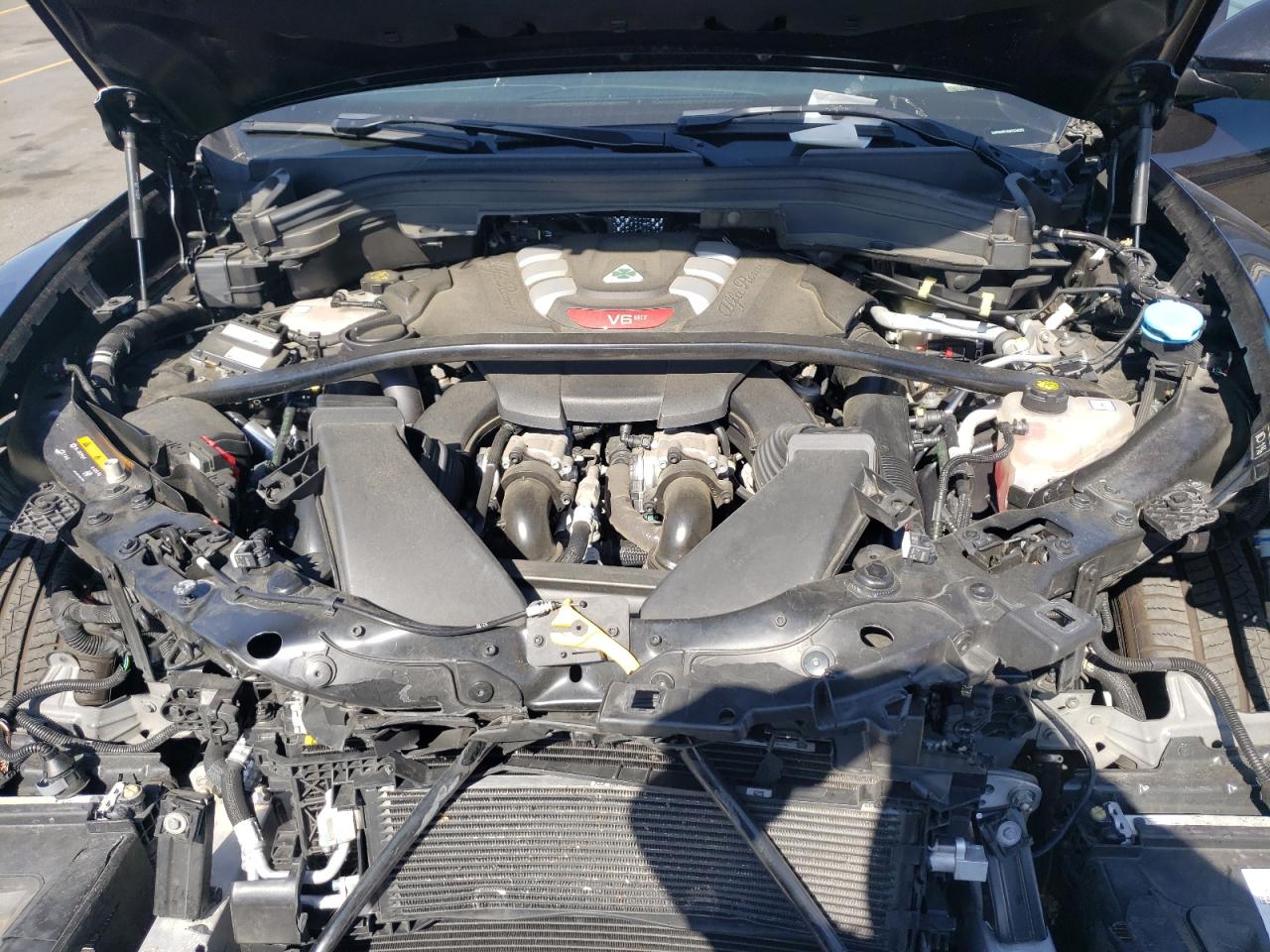 2022 Alfa Romeo Stelvio Quadrifoglio VIN: ZASPAKEV8N7D24072 Lot: 75021774