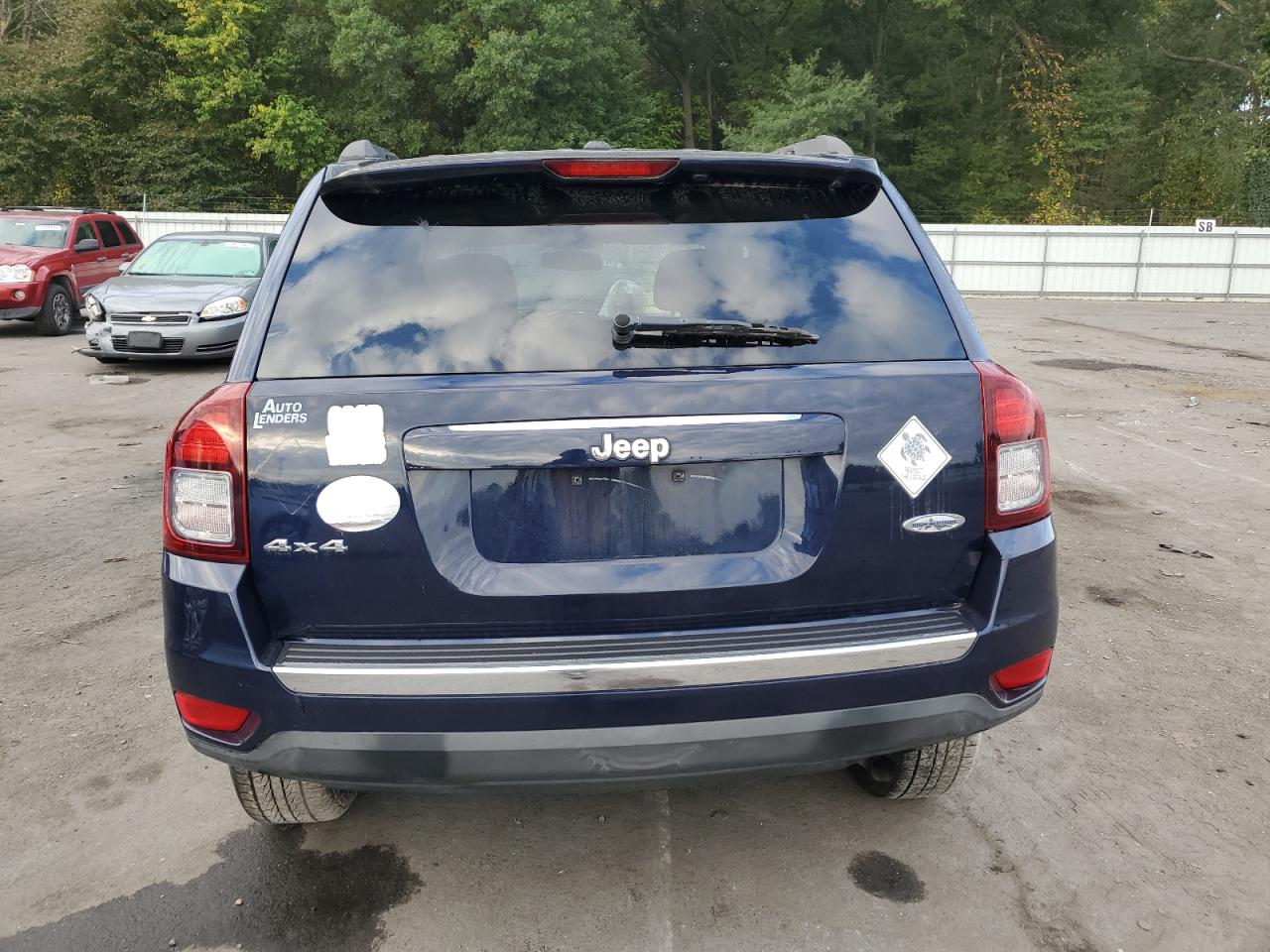 1C4NJDEB8FD117721 2015 Jeep Compass Latitude