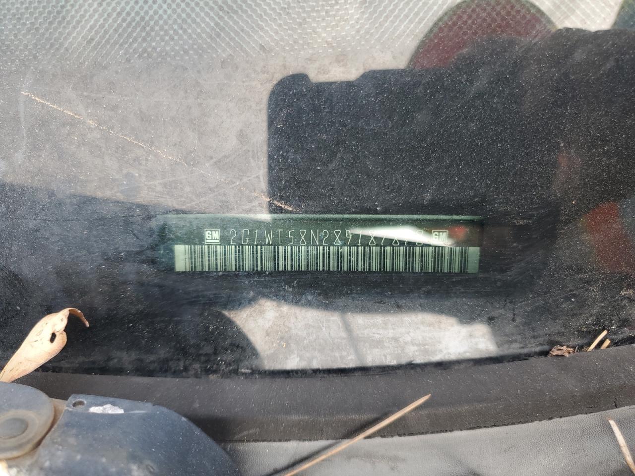 2008 Chevrolet Impala Lt VIN: 2G1WT58N289187878 Lot: 76318414