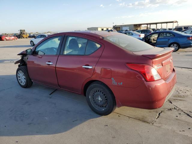  NISSAN VERSA 2017 Бордовий