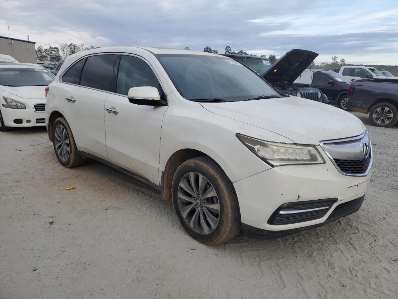 VIN 5FRYD4H44FB007676 2015 ACURA MDX no.4