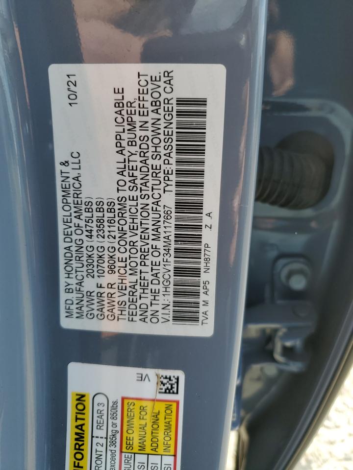 2021 Honda Accord - Image 12