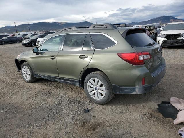  SUBARU OUTBACK 2017 Зеленый