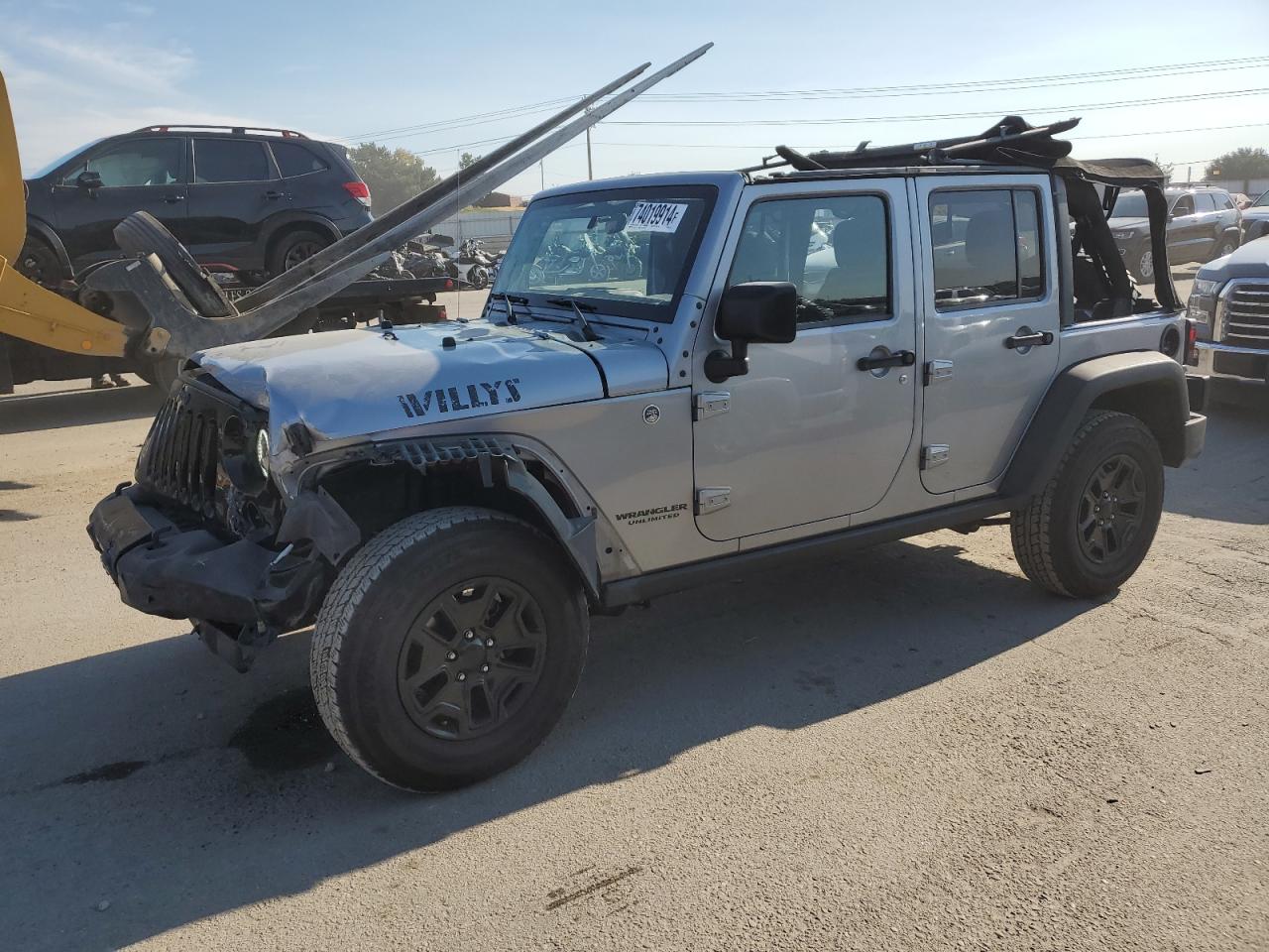 VIN 1C4BJWDG9FL687714 2015 JEEP WRANGLER no.1