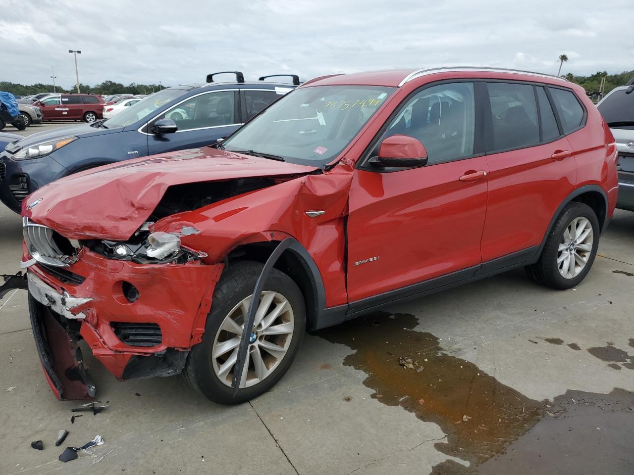 VIN 5UXWZ7C35H0V87952 2017 BMW X3 no.1