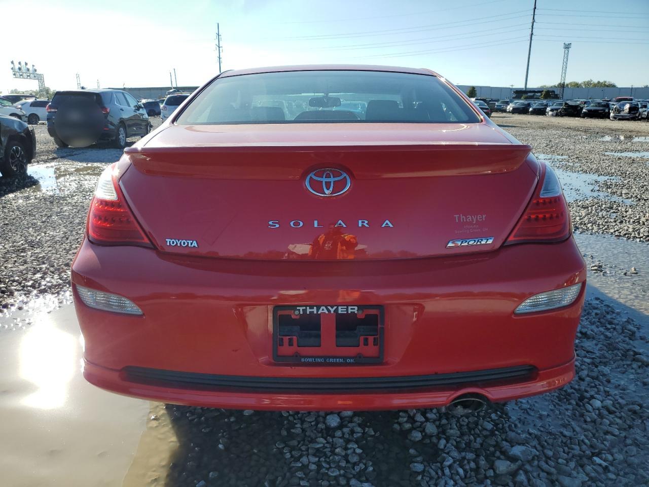 2007 Toyota Camry Solara Se VIN: 4T1CA30P87U124038 Lot: 72562394