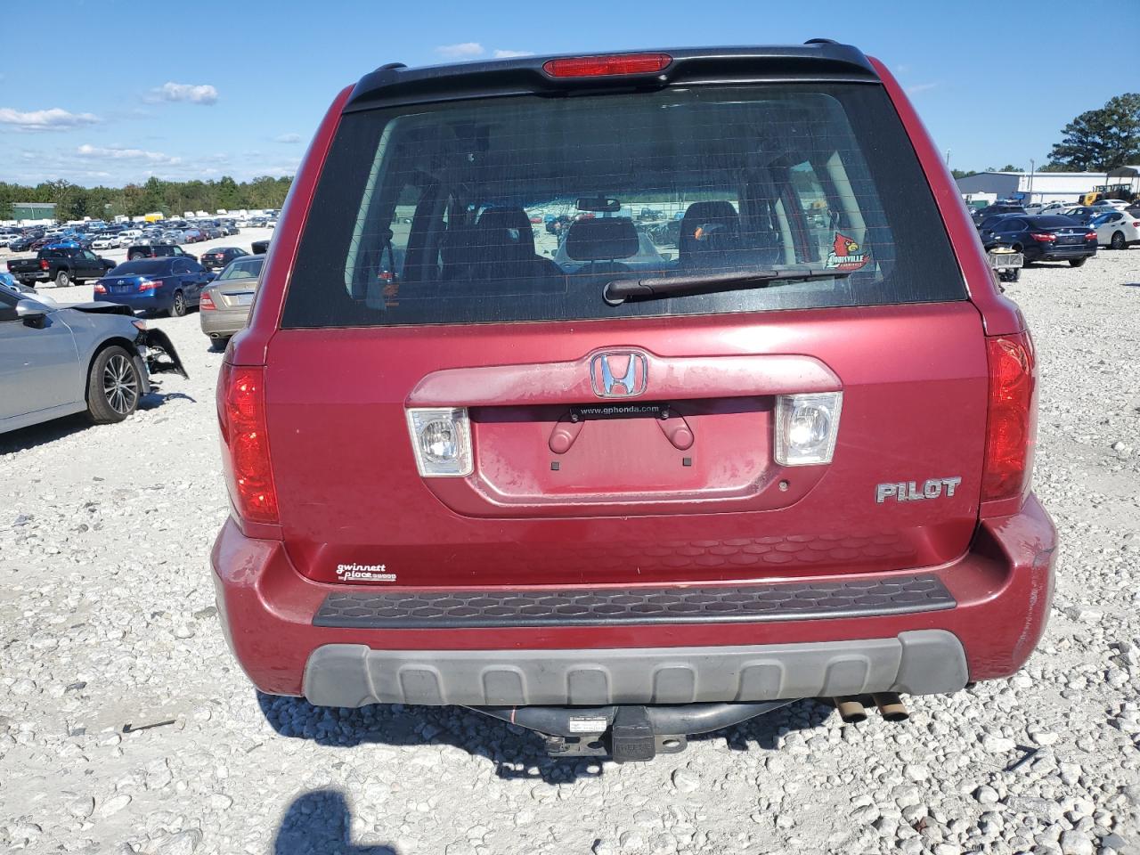 2003 Honda Pilot Lx VIN: 2HKYF18193H535954 Lot: 75956474