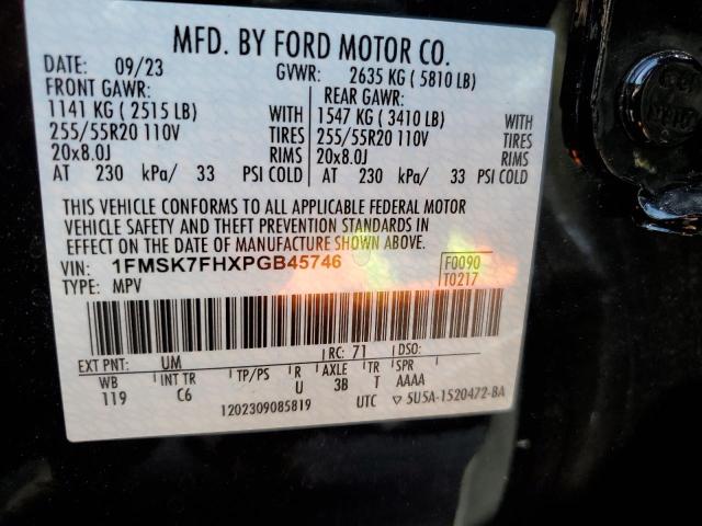 1FMSK7FHXPGB45746 Ford Explorer L 14