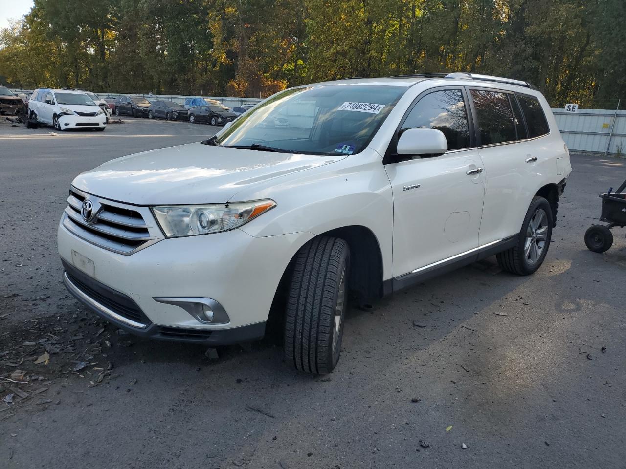 VIN 5TDDK3EH9DS208862 2013 TOYOTA HIGHLANDER no.1