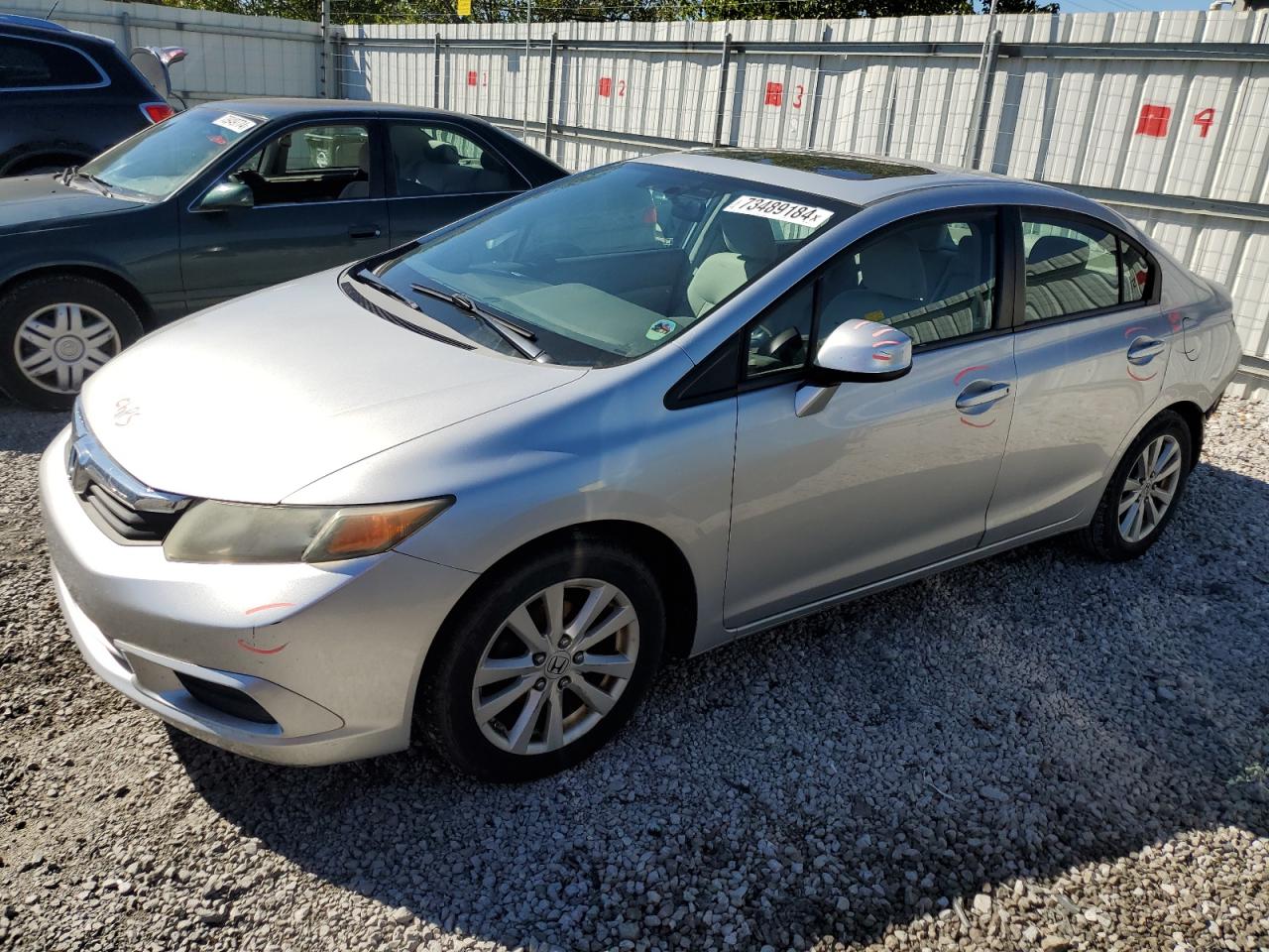 2012 Honda Civic Ex VIN: 2HGFB2F82CH306261 Lot: 73489184