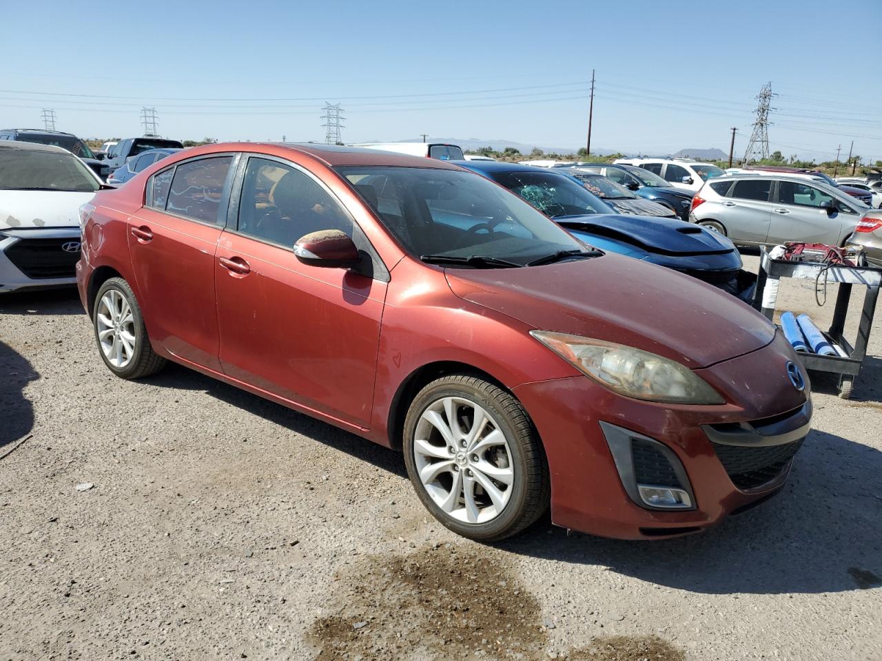 2010 Mazda 3 S VIN: JM1BL1S51A1196721 Lot: 74332134