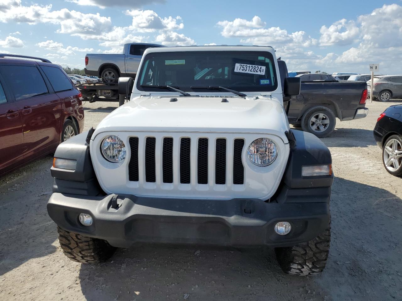 2021 Jeep Wrangler Sport VIN: 1C4GJXAG8MW621800 Lot: 75312824