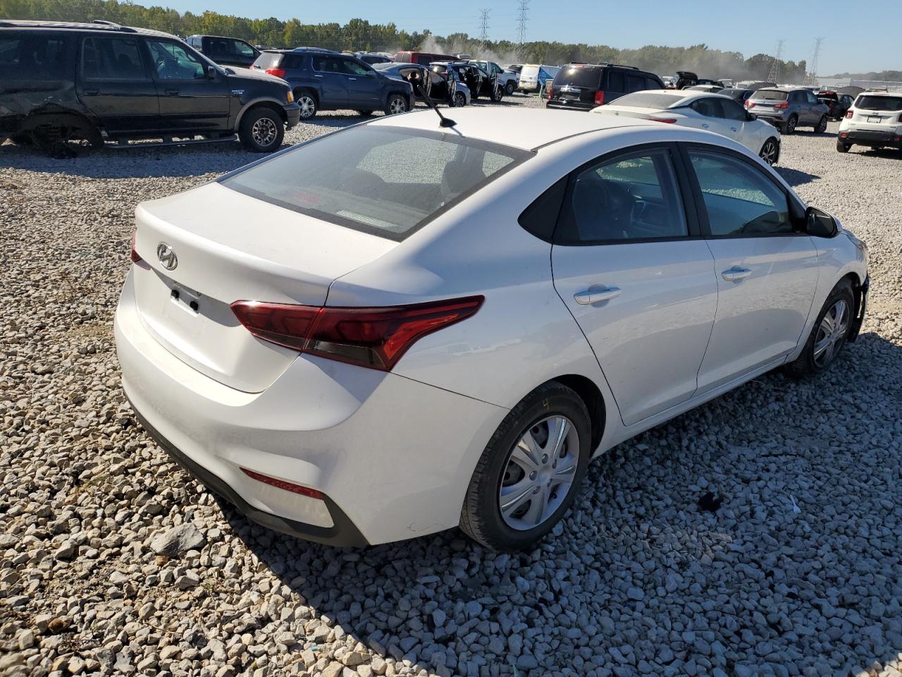 2019 Hyundai Accent Se VIN: 3KPC24A38KE061694 Lot: 76388274