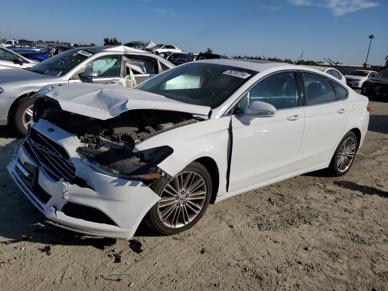 VIN 3FA6P0H93DR220849 2013 FORD FUSION no.1