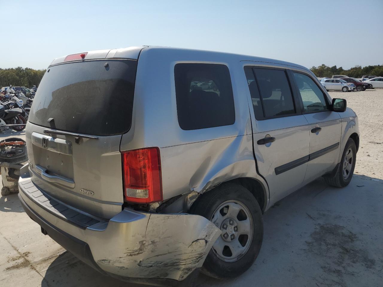 5FNYF4H26BB068886 2011 Honda Pilot Lx