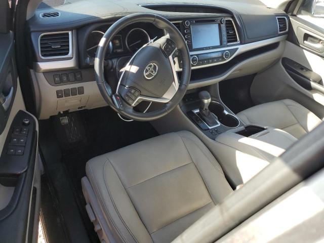  TOYOTA HIGHLANDER 2018 Сharcoal
