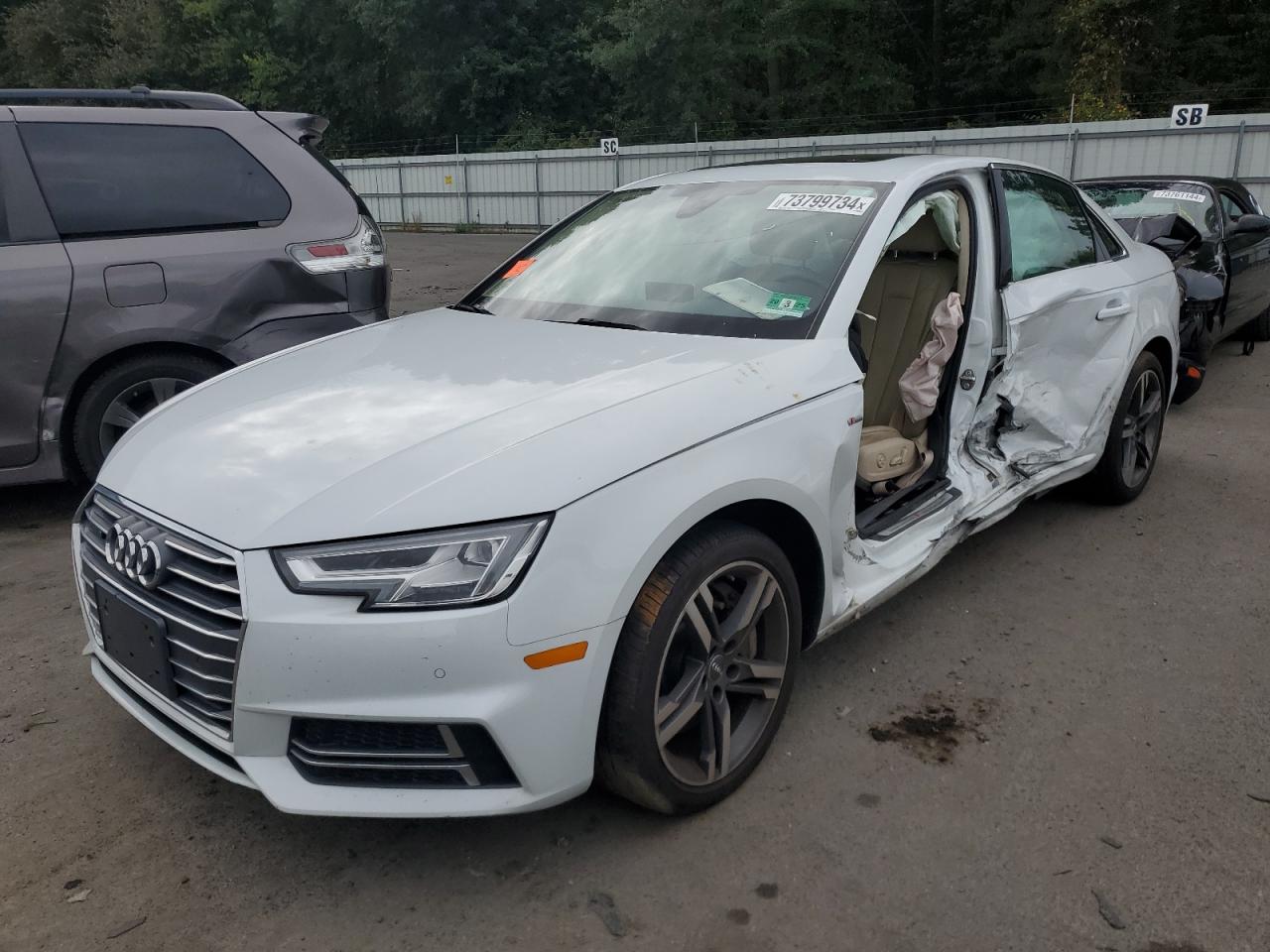 WAUENAF41JA026252 2018 AUDI A4 - Image 1