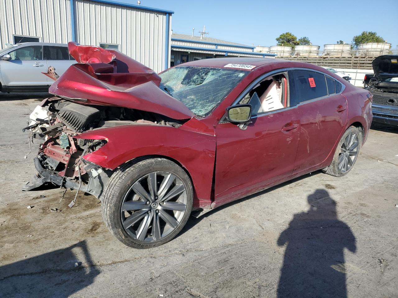 2018 Mazda 6 Grand Touring en Venta en Tulsa, OK - Front End