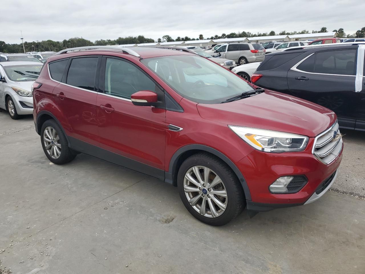 2018 Ford Escape Titanium VIN: 1FMCU9J94JUC71071 Lot: 75123254