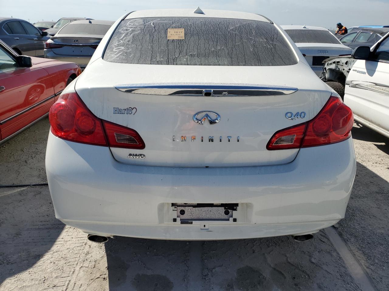 2015 Infiniti Q40 VIN: JN1CV6ARXFM651204 Lot: 75376854