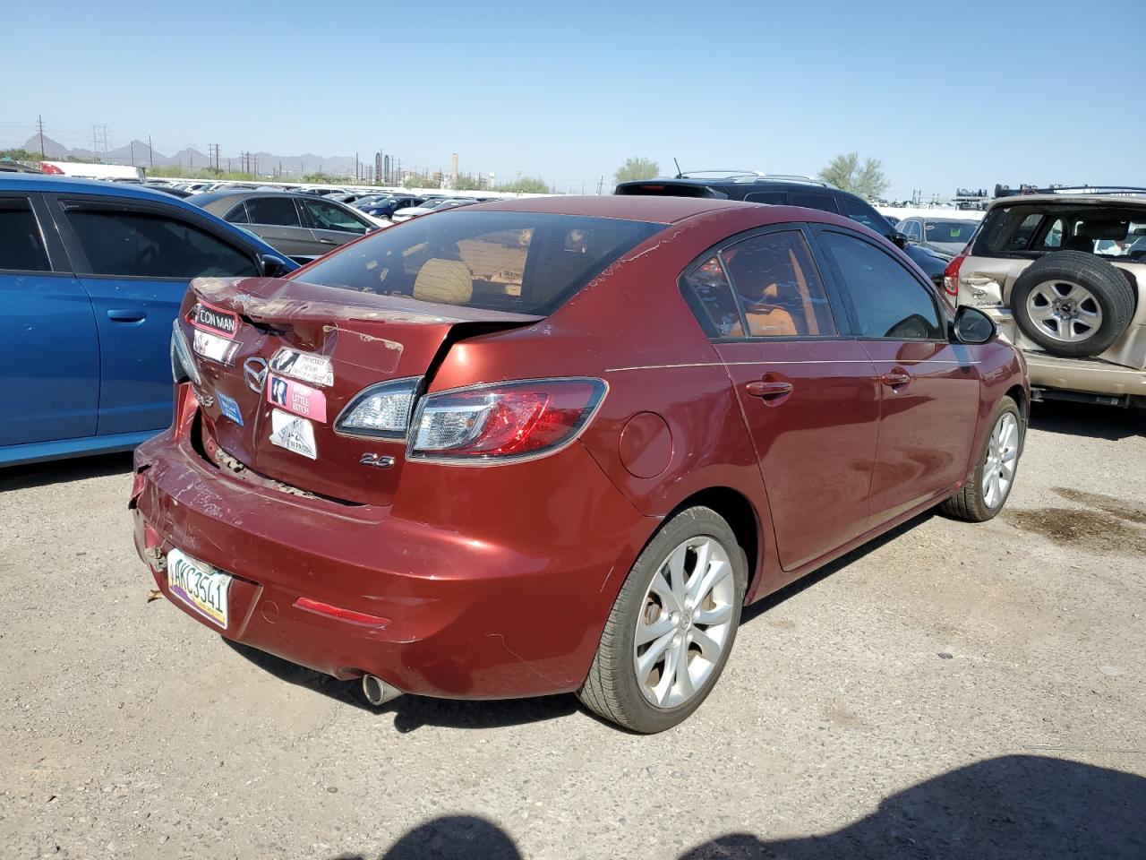 2010 Mazda 3 S VIN: JM1BL1S51A1196721 Lot: 74332134