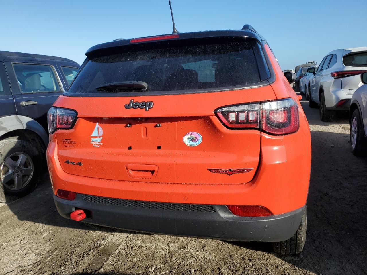 2018 Jeep Compass Trailhawk VIN: 3C4NJDDB8JT168642 Lot: 78418474