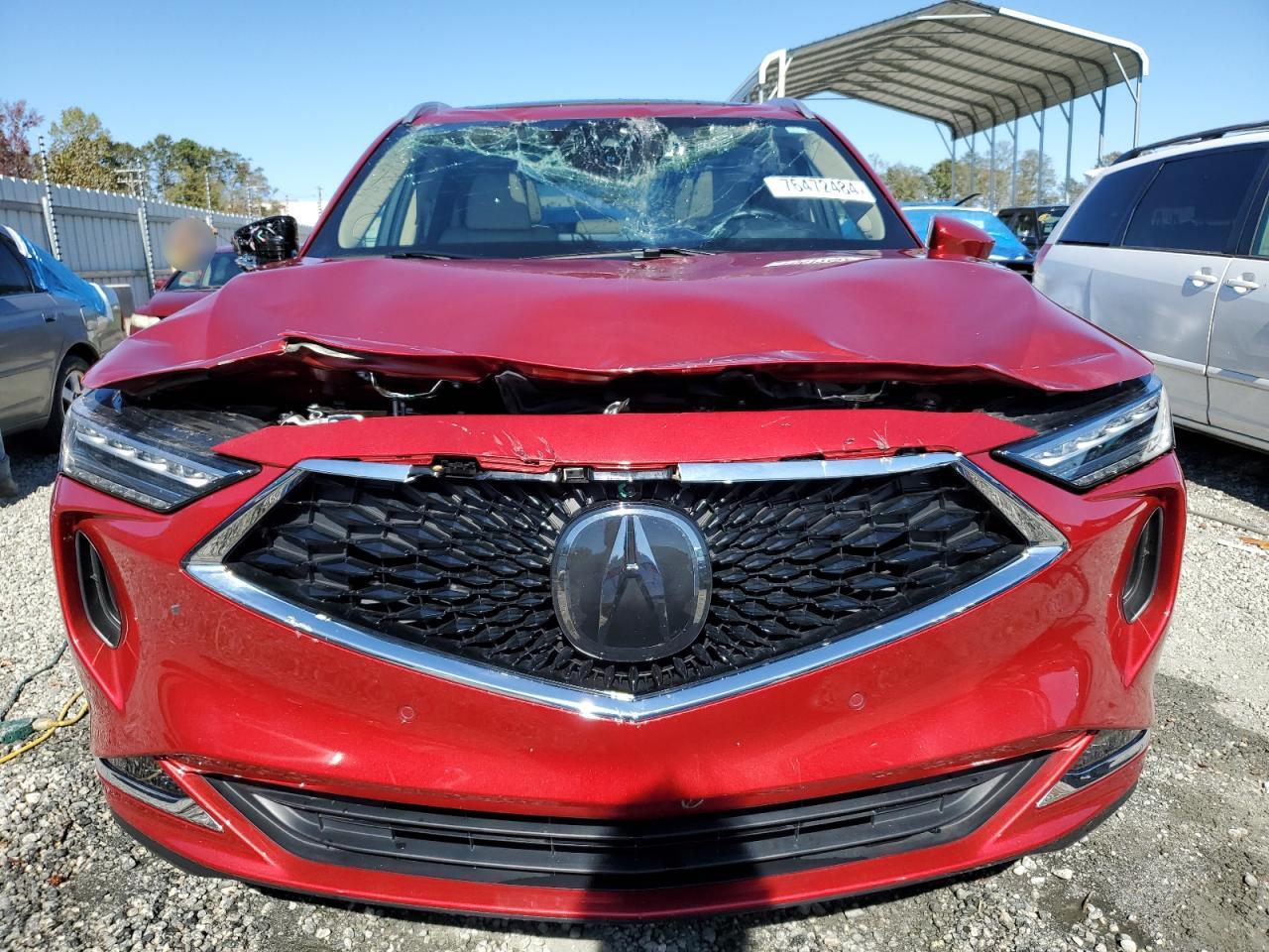 VIN 5J8YE1H82PL001679 2023 ACURA MDX no.5