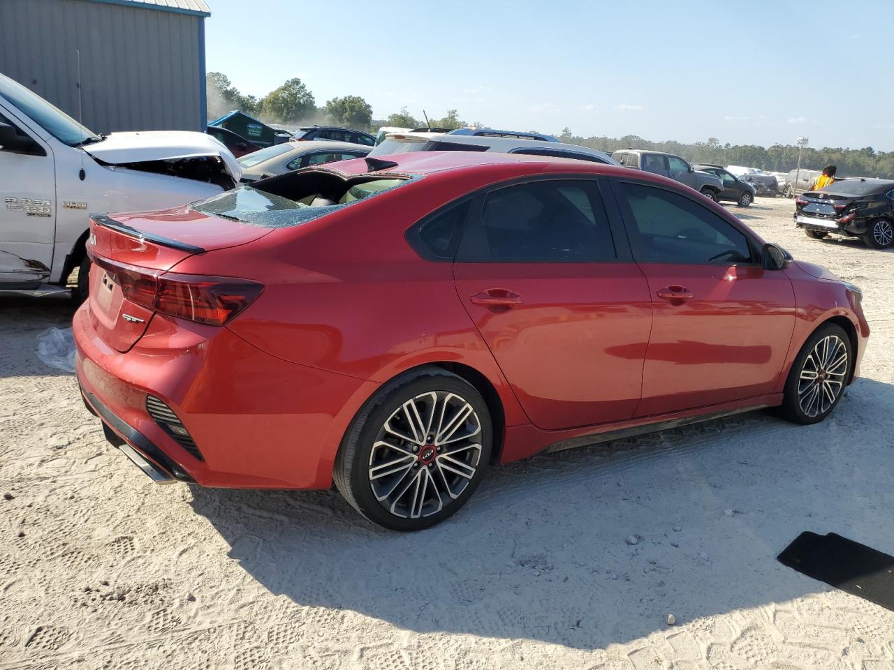 2022 Kia Forte Gt VIN: 3KPF44AC9NE442756 Lot: 77745194