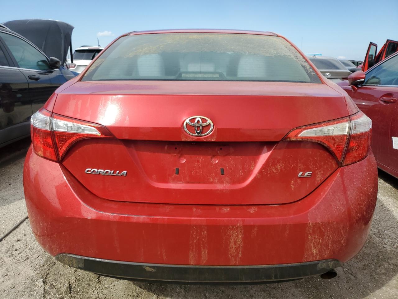 VIN 2T1BURHE6GC646578 2016 TOYOTA COROLLA no.6