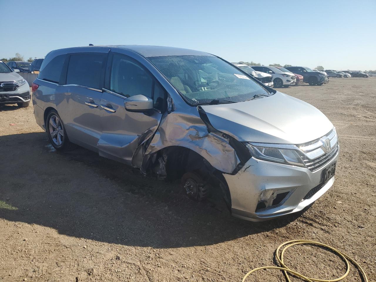 2019 Honda Odyssey Ex VIN: 5FNRL6H53KB108831 Lot: 73723734