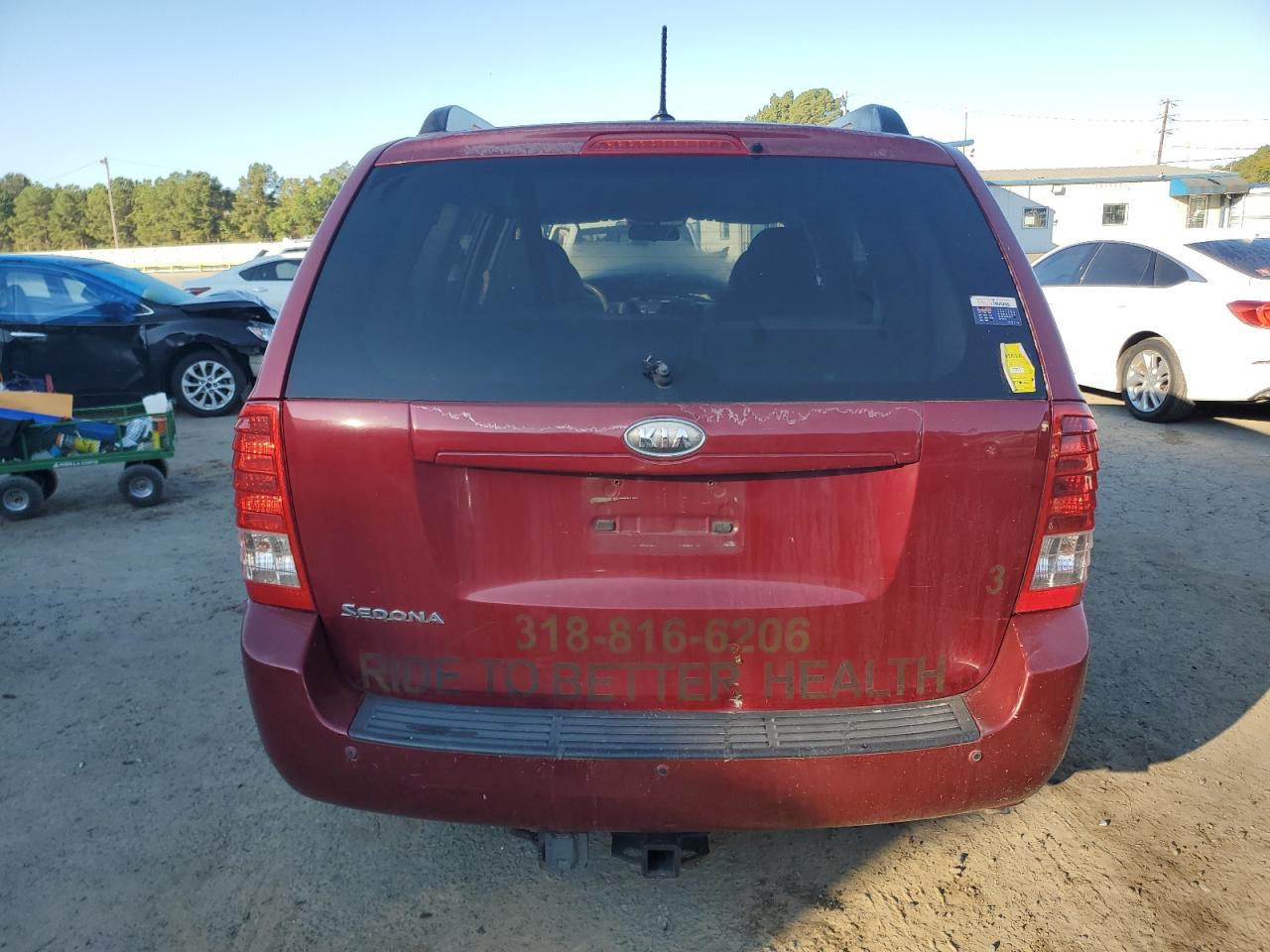 KNDMG4C79C6438580 2012 Kia Sedona Lx