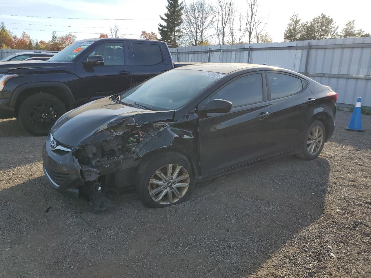 2015 Hyundai Elantra Se na sprzedaż w Bowmanville, ON - Front End