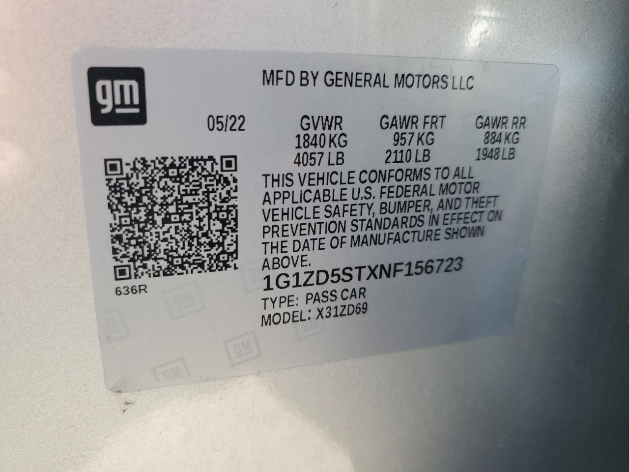 2022 Chevrolet Malibu - Image 13