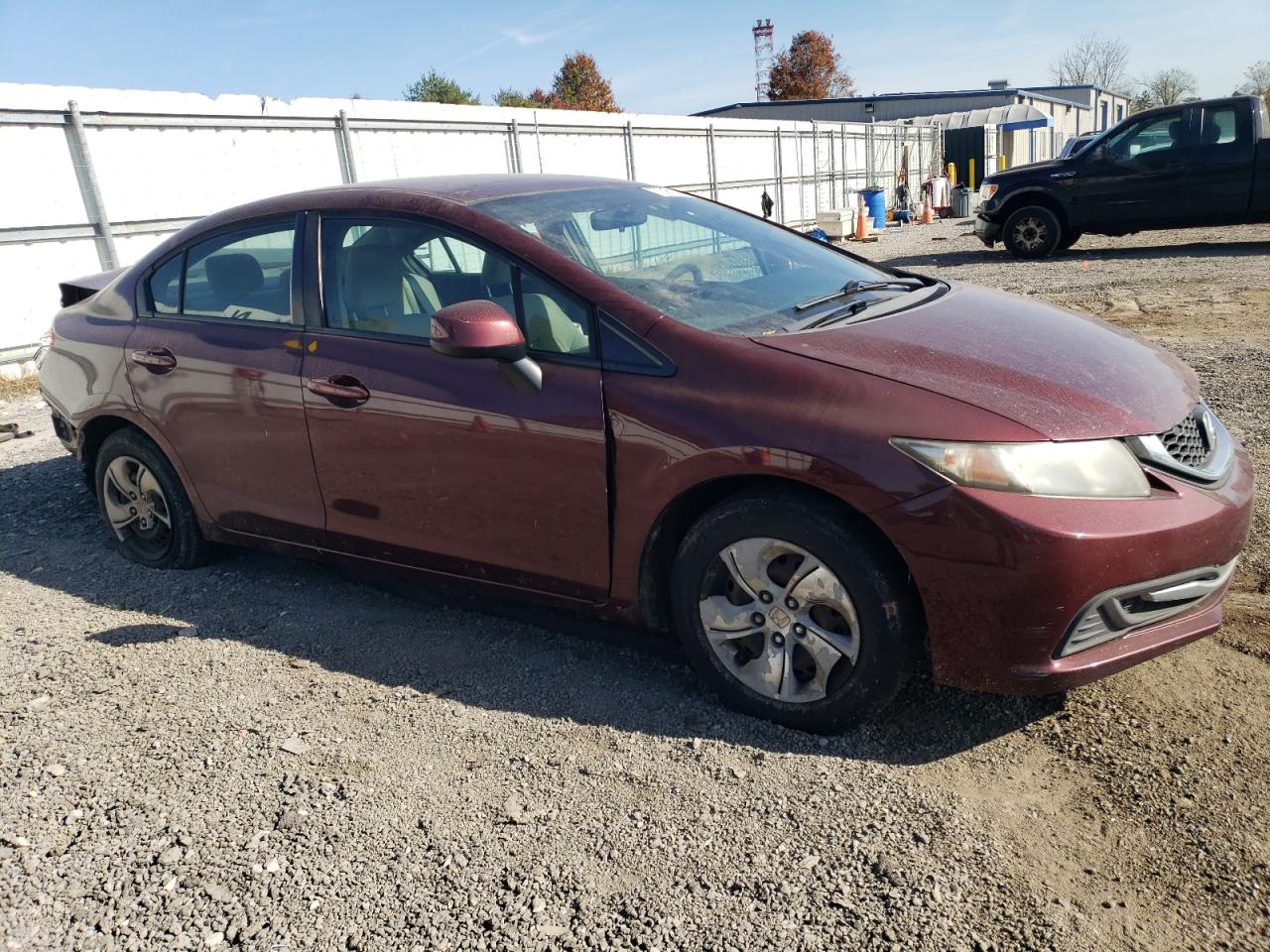 2013 Honda Civic Lx VIN: 2HGFB2F59DH529369 Lot: 77306004