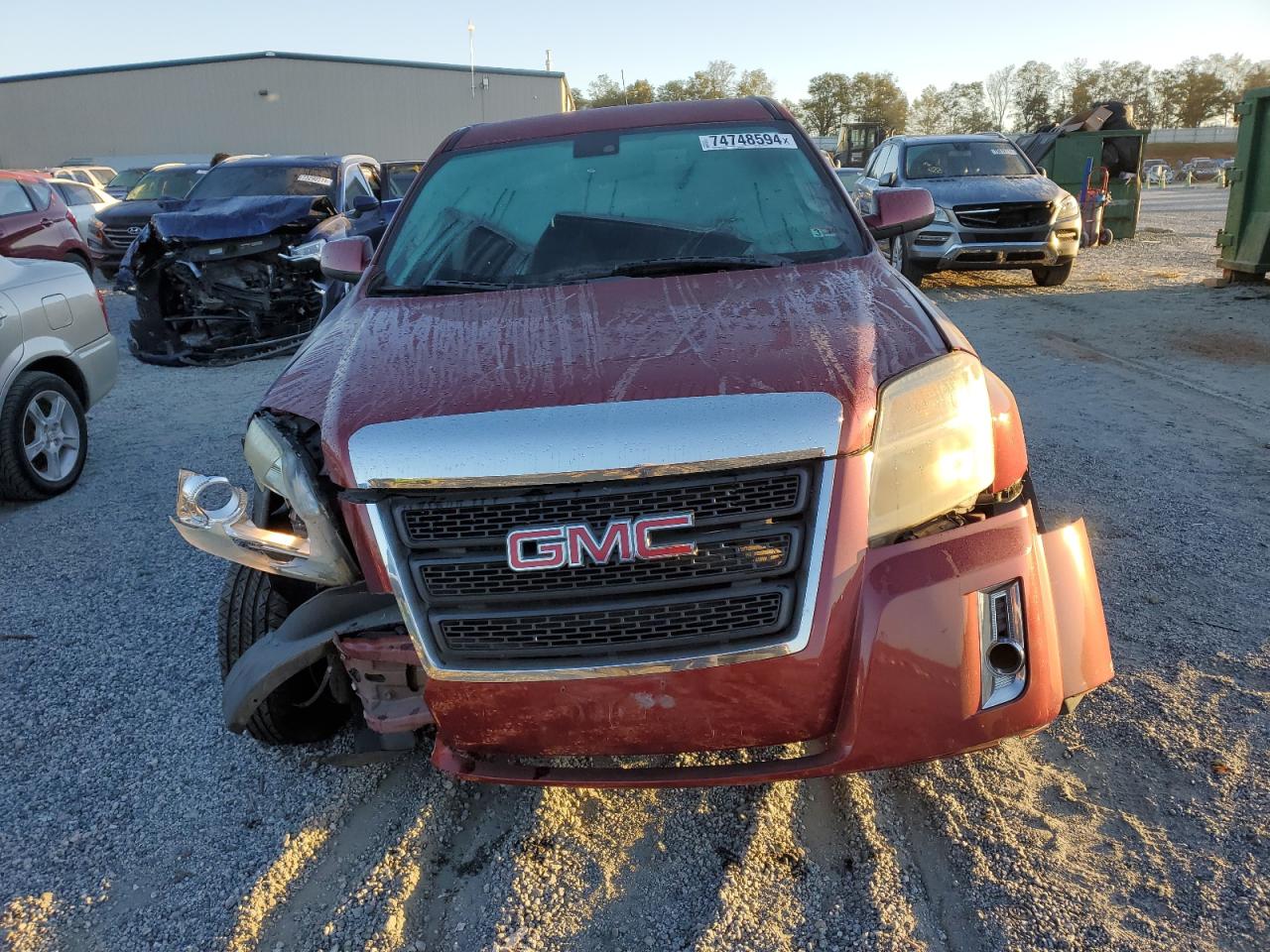 2011 GMC Terrain Sle VIN: 2CTALMEC2B6392225 Lot: 74748594