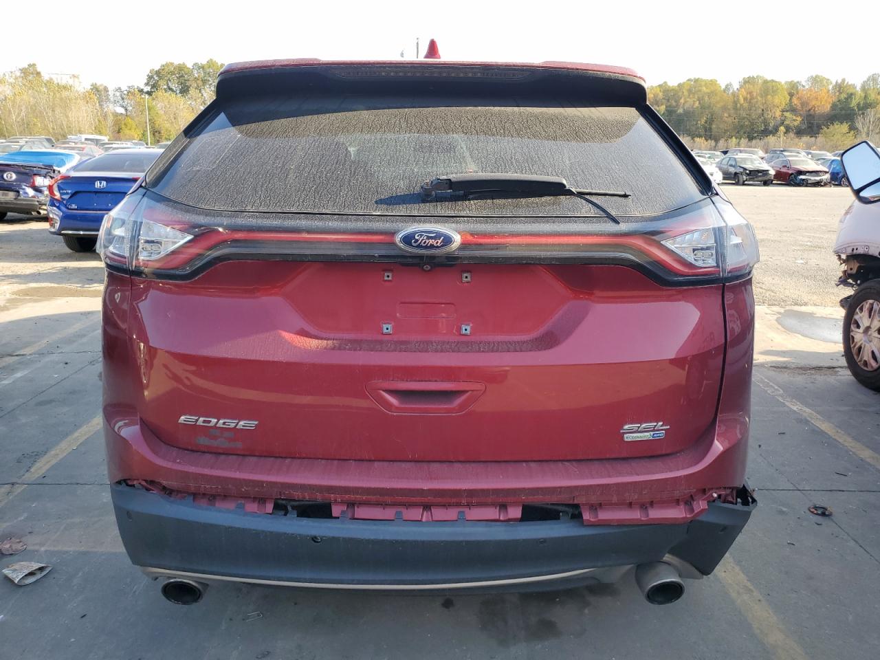 2016 Ford Edge Sel VIN: 2FMPK4J92GBB93401 Lot: 77440124