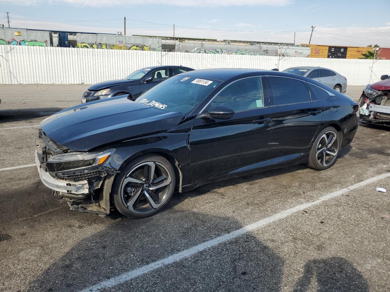 1HGCV1F34KA006355 2019 HONDA ACCORD - Image 1