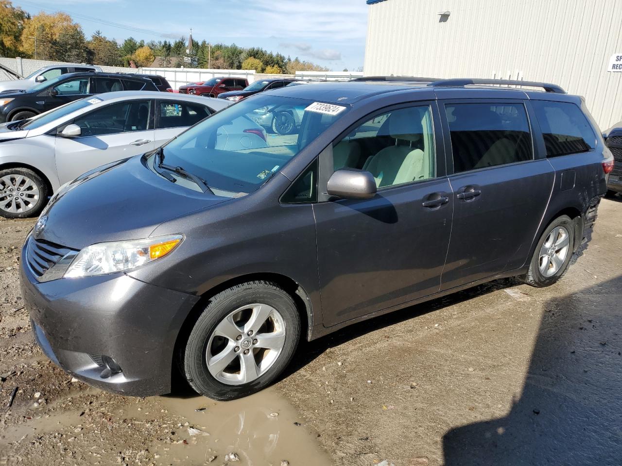 2015 Toyota Sienna Le VIN: 5TDKK3DC8FS575140 Lot: 77339624