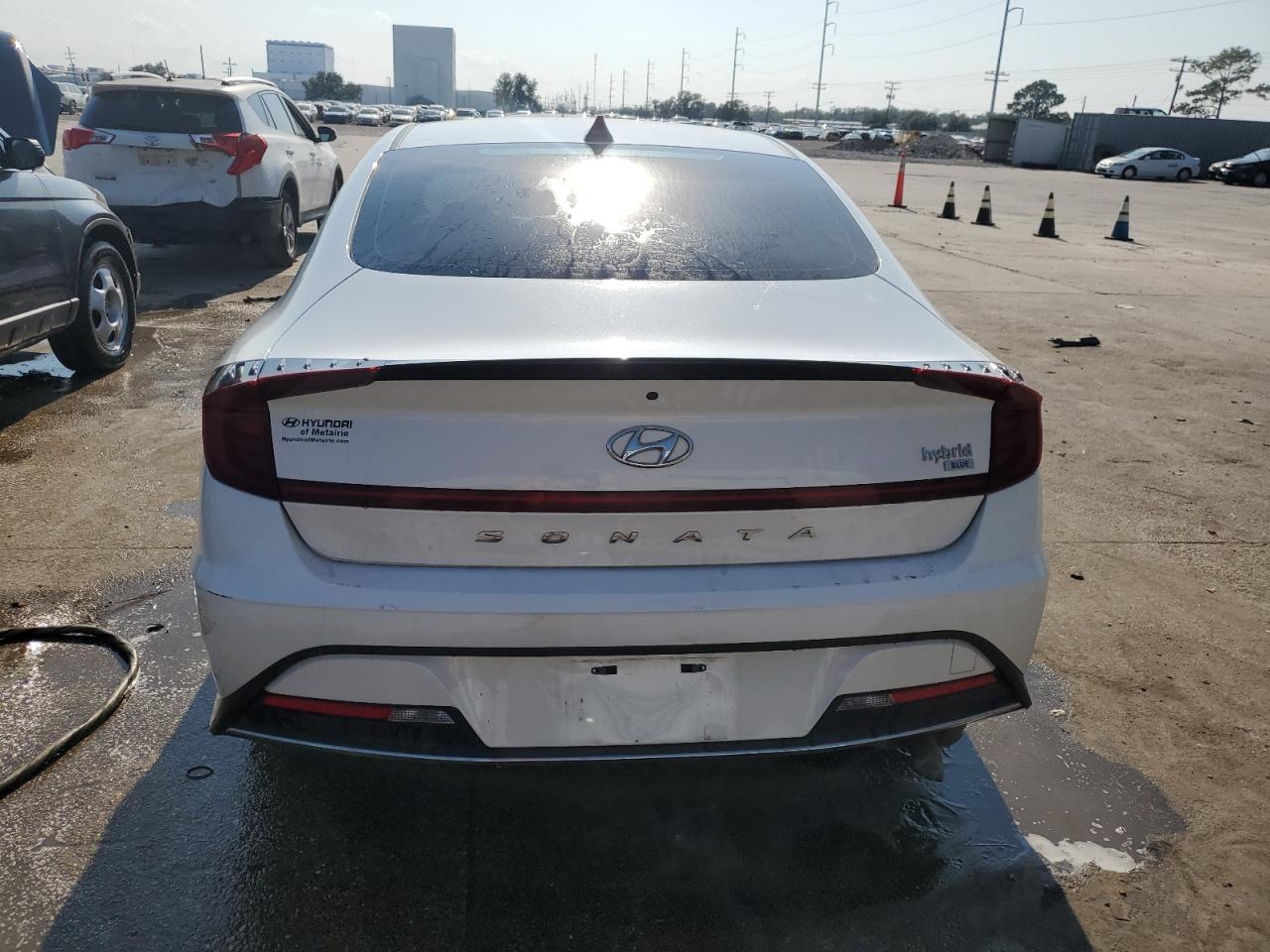 2022 Hyundai Sonata Hybrid VIN: KMHL24JJ0NA048357 Lot: 76069904