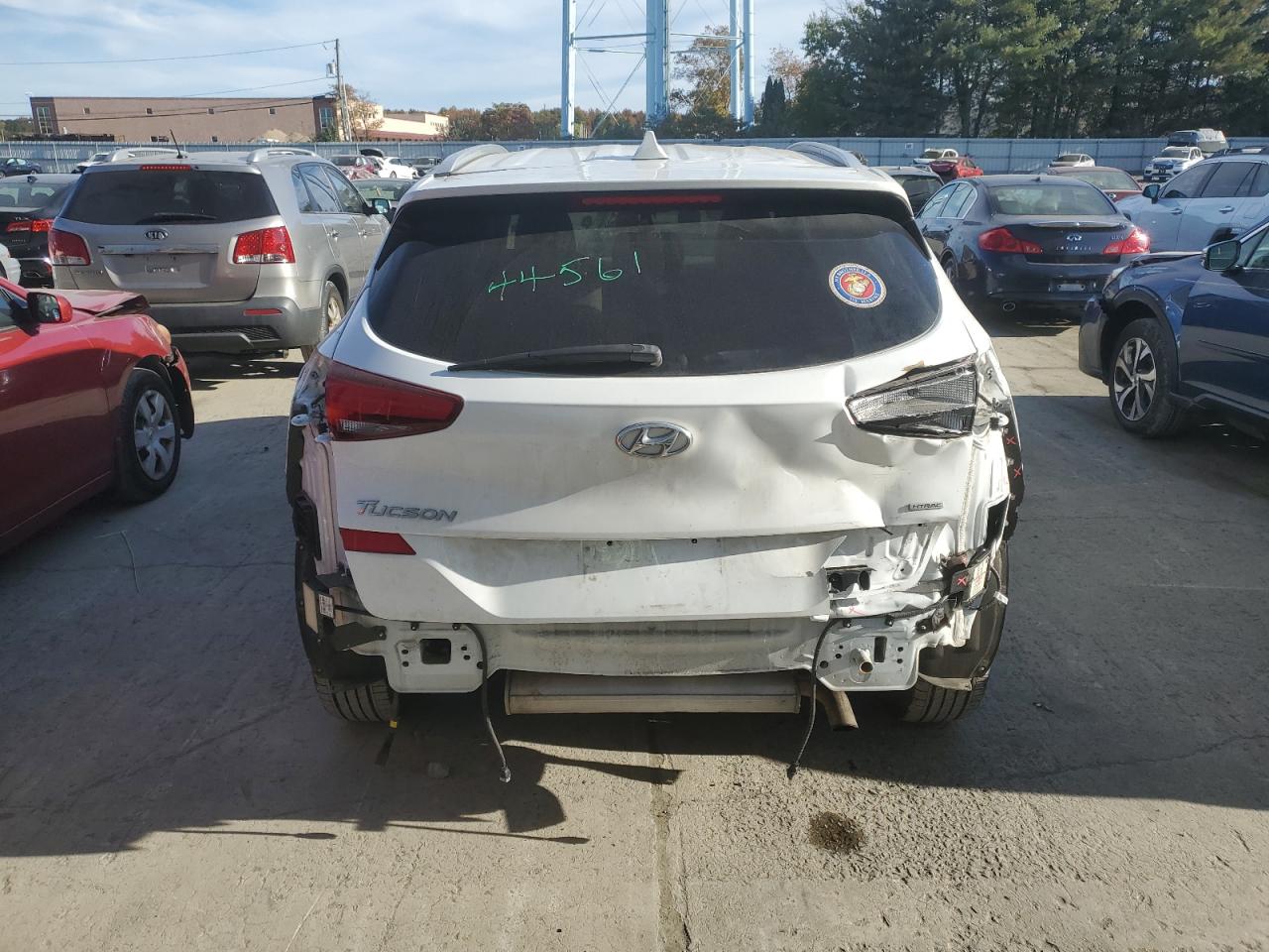 2021 Hyundai Tucson Limited VIN: KM8J3CA40MU368168 Lot: 73186214