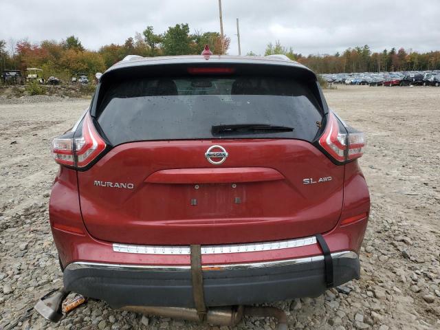  NISSAN MURANO 2017 Red