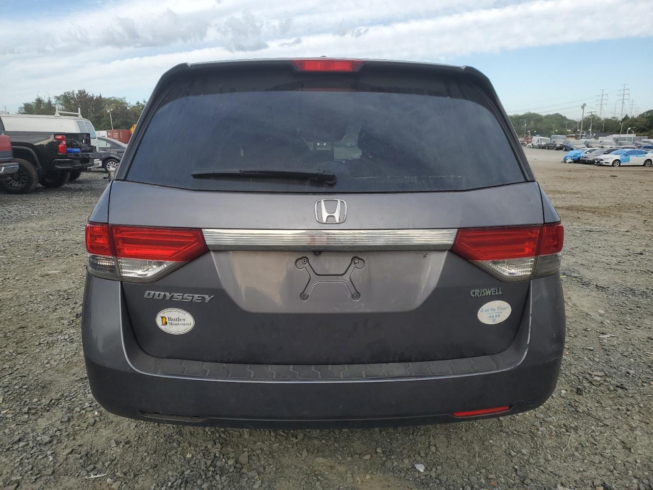 5FNRL5H68FB131241 2015 Honda Odyssey Exl