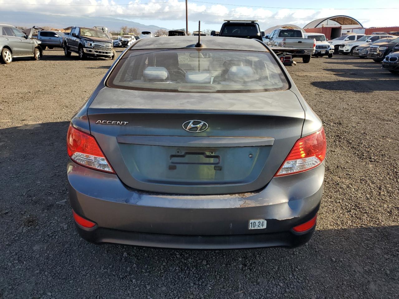 2012 Hyundai Accent Gls VIN: KMHCT4AE9CU116540 Lot: 75314764