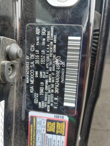 3KPA24AD6NE464433 Kia Rio LX 12