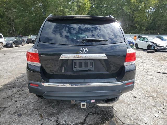  TOYOTA HIGHLANDER 2012 Черный