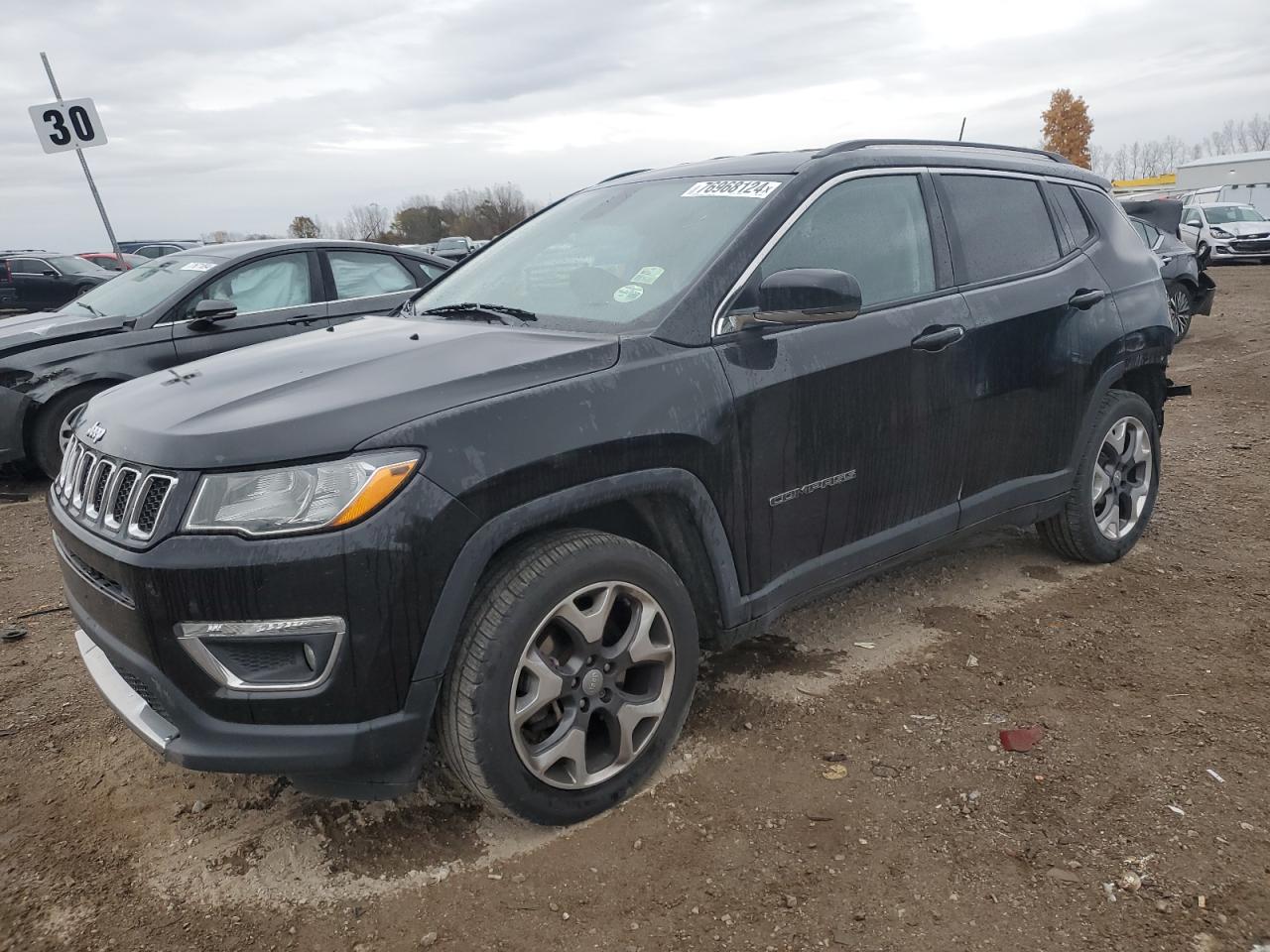 2018 Jeep Compass Limited VIN: 3C4NJDCB6JT354228 Lot: 76968124