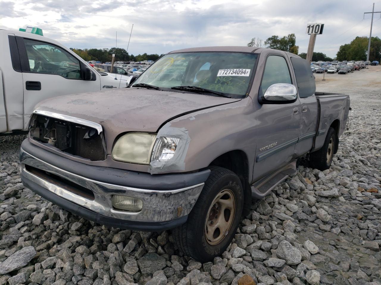 2001 Toyota Tundra Access Cab VIN: 5TBRT34141S187771 Lot: 72734094