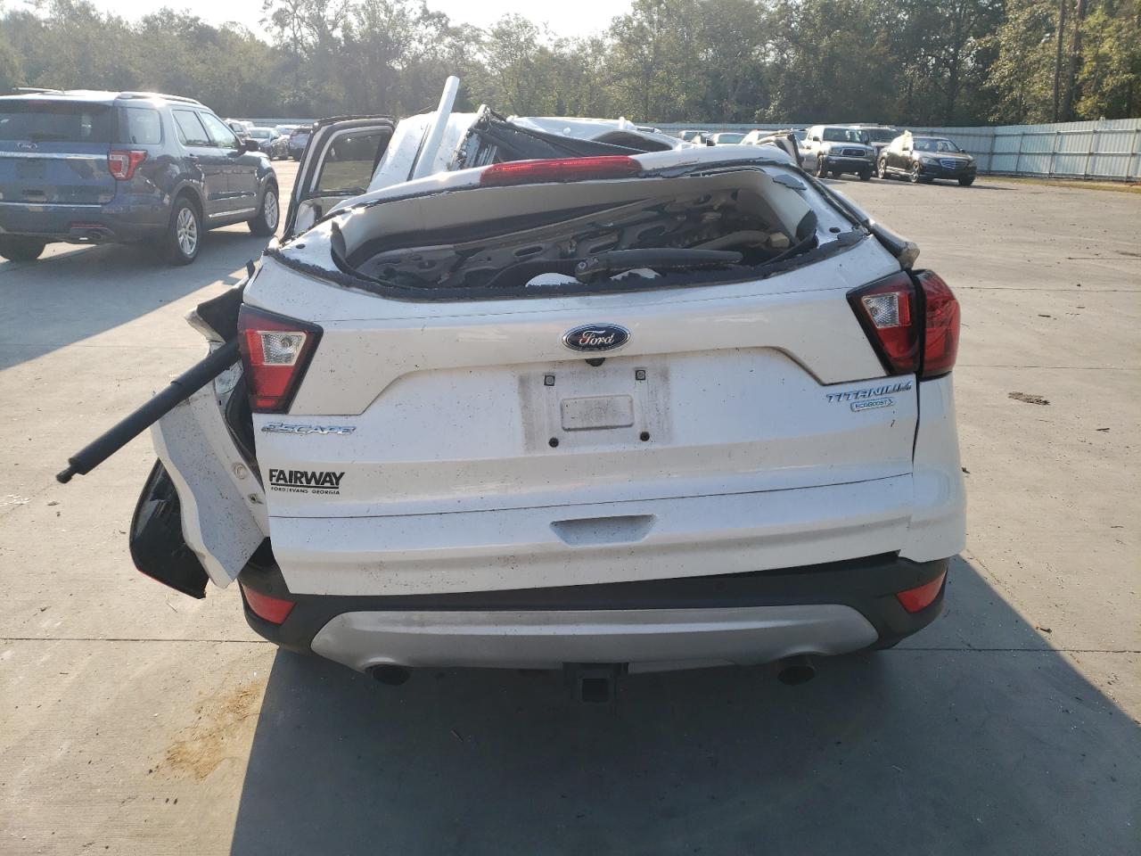 2019 Ford Escape Titanium VIN: 1FMCU0J98KUB93567 Lot: 75853624