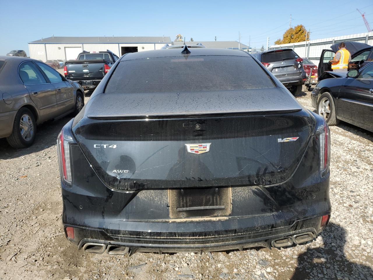 2021 Cadillac Ct4-V VIN: 1G6DH5RL4M0119585 Lot: 76021774